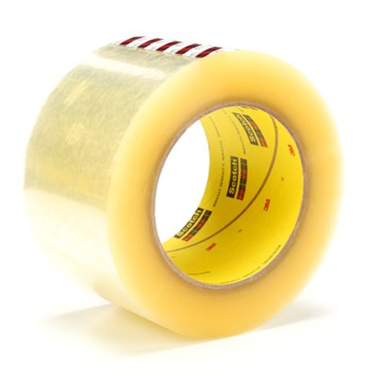 Scotch® Box Sealing Tape 373 Clear, (3") 72 mm x 100 m
