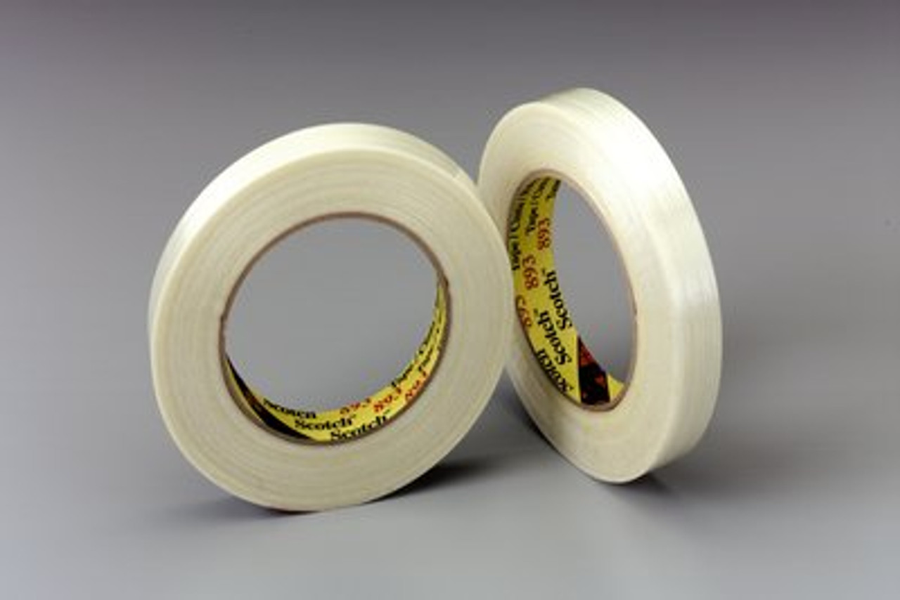 Scotch® Filament Tape 893 Clear, 12 mm x 55 m