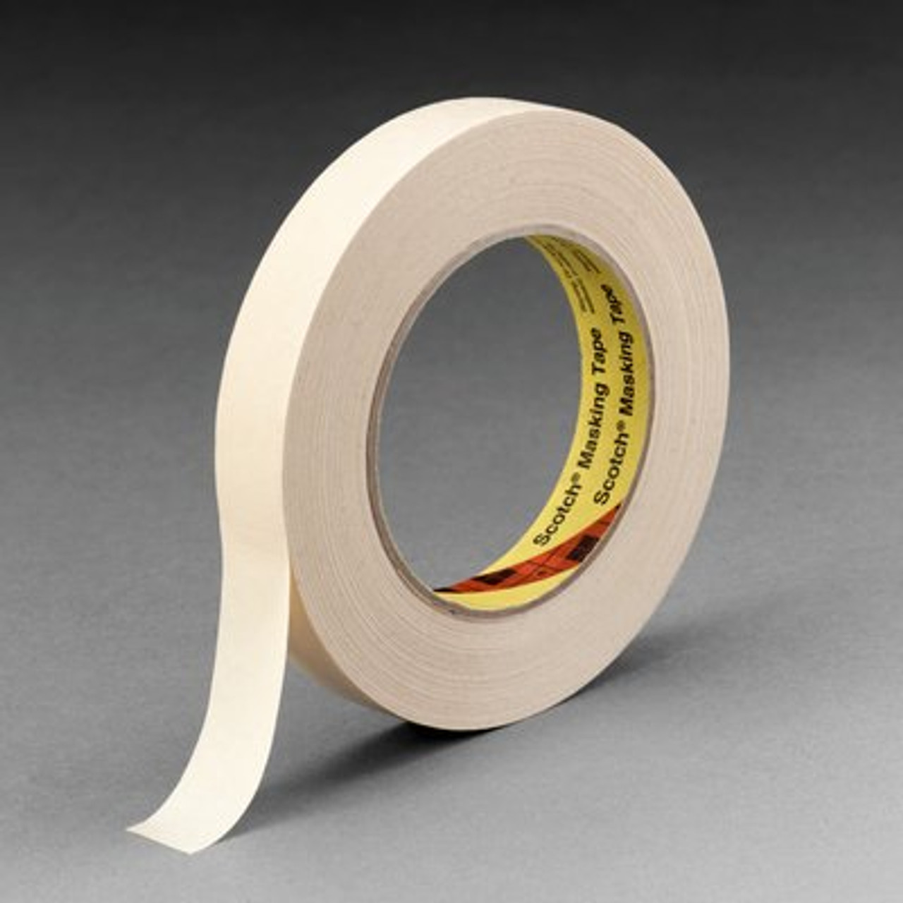 3M Scotch 0.94 in. x 60.1 yds. Masking Tape for Hard-to-Stick