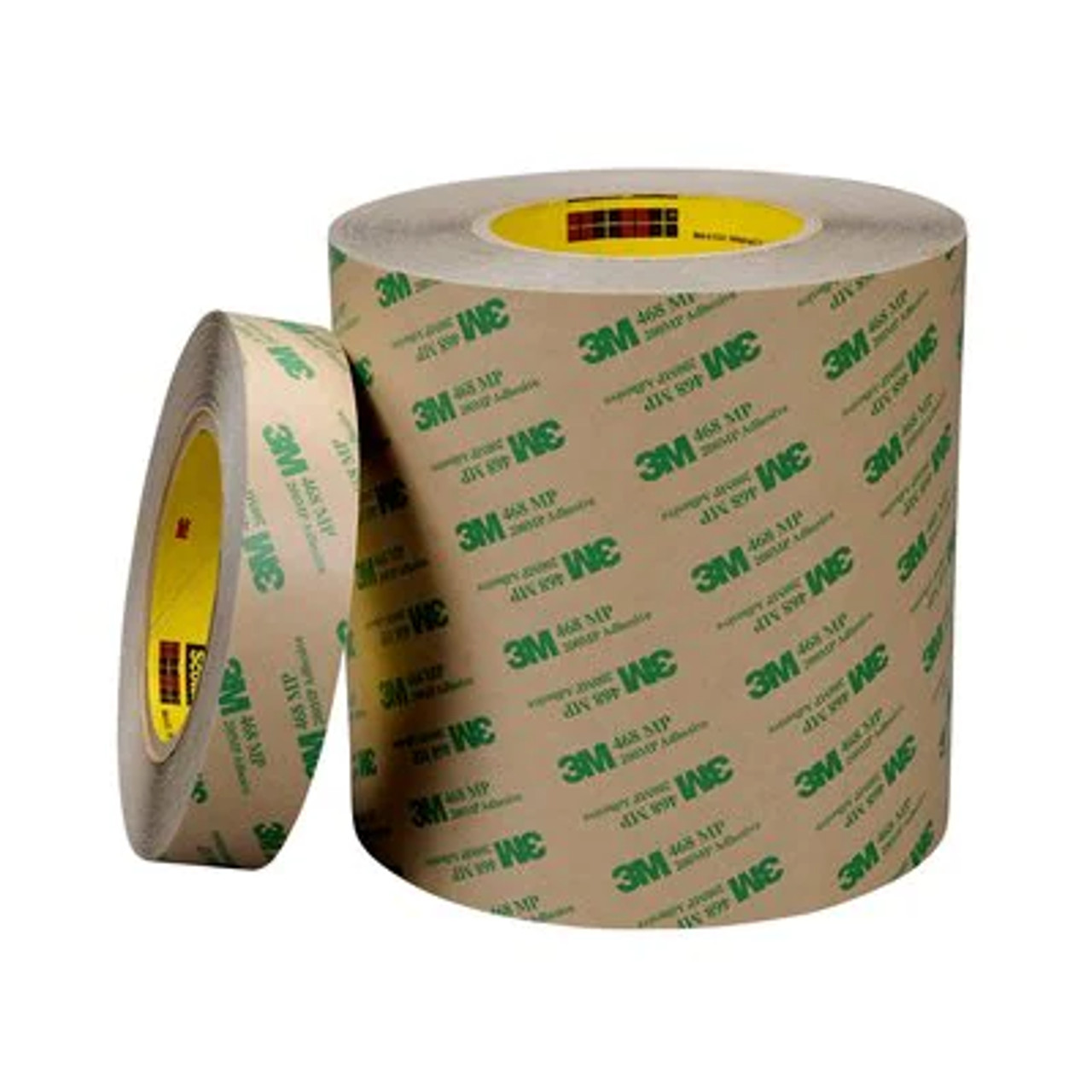 3M™ Adhesive Transfer Tape 468MP, Clear, 24 in x 180 yd, 5 mil - The  Binding Source