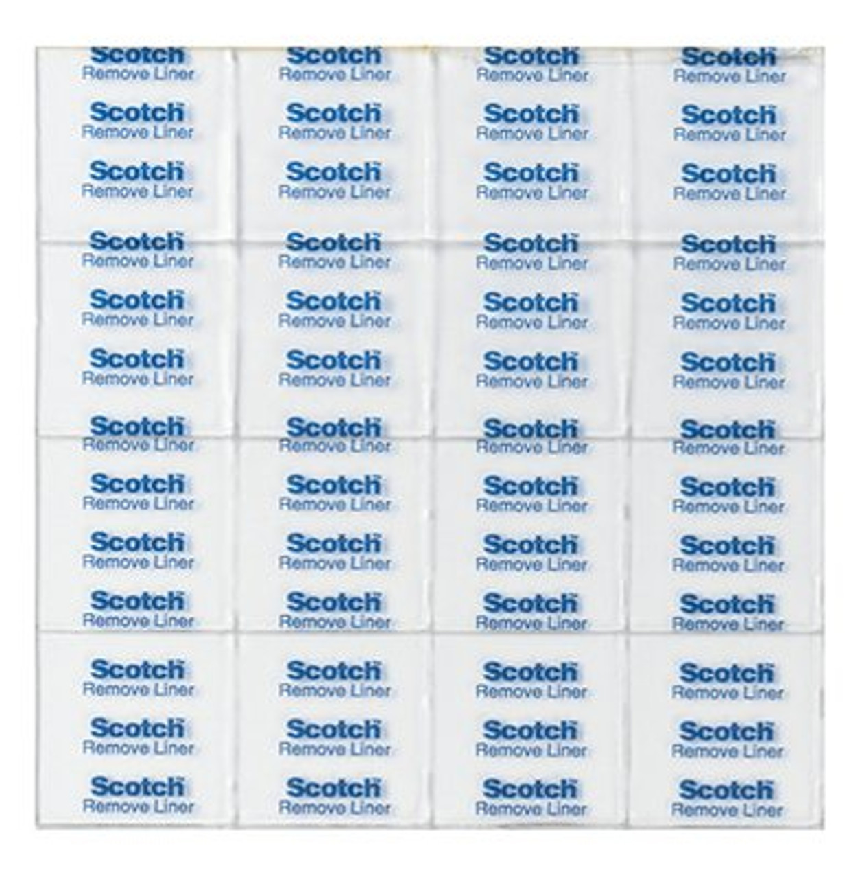 Scotch® Removable Clear Double-Sided Mounting Squares 859S, 11/16 in x 11/16 in