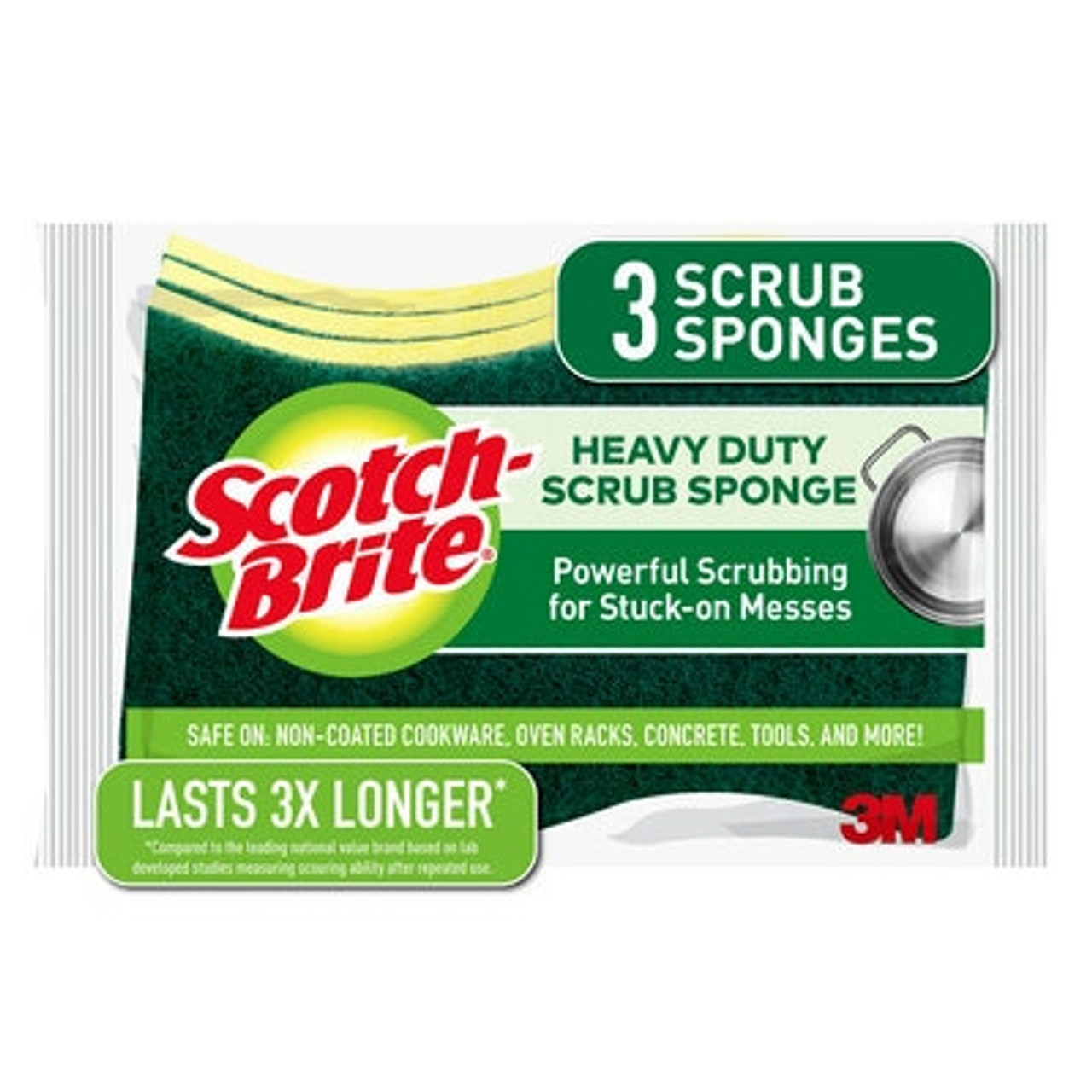 Scotch-Brite® Heavy Duty Scrub Sponge HD-3