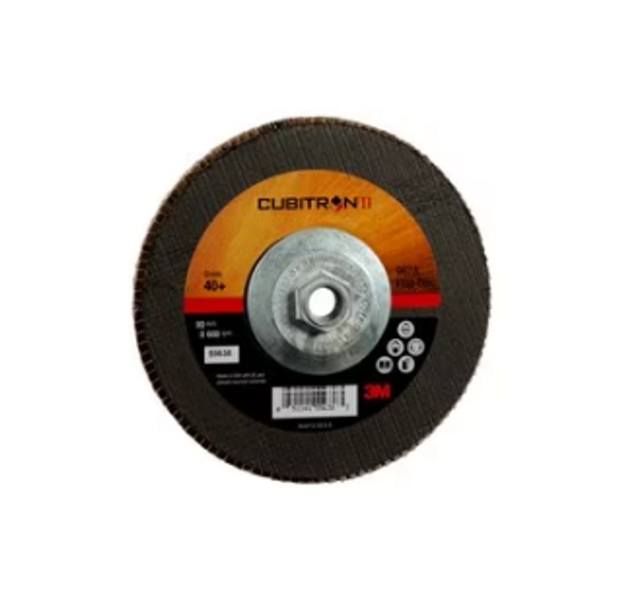 3M™ Cubitron™ II Flap Disc 967A, Giant, 5 ea/Case