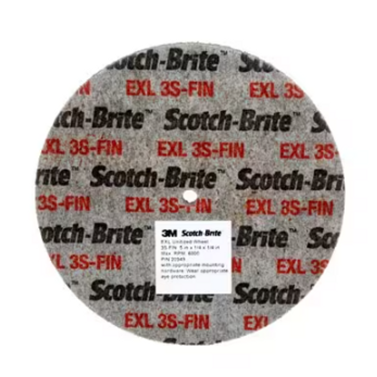 Scotch-Brite™ EXL Unitized Wheel, 8 ea/Case