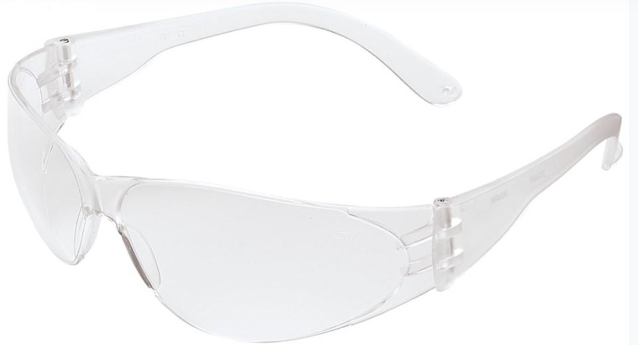 Checklite® CL1 Series Safety Glasses with Clear Lens Excellent Orbital Seal and Fit - Logo