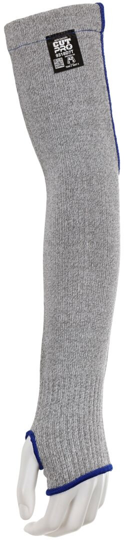 MCR Safety CutPro® - 7 Gauge Dyneema® - Cut Resistant Sleeves with Thumbslot - 18 Inches in Length - Upper Arm Gusset - Micro-particle Boosted High Strength Fiber Provides Cool Touch Comfort and Maximum Durability