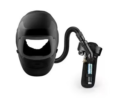 3M™ Speedglas™ G5-03 Pro-Air Welding Helmet with 3M™ V-100 Vortex Cooling Valve Assembly 45-5702-00, No ADF