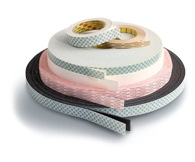 3M™ Double Coated Urethane Foam Tape 4016, Off White, 2 in x 36 yd, 62 mil