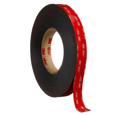 3M™ VHB™ Tape 4979F, Black, 3/4 in x 36 yd, 62 mil