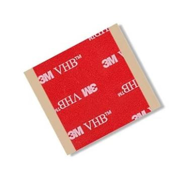 3M™ VHB™ Commercial Vehicle Tape CV45F Gray, 1" x 1" squares 45.0 mil, 250 / bag