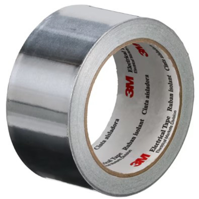 3M™ EMI Aluminum Foil Shielding Tape 1170, 3 in x 18 yd