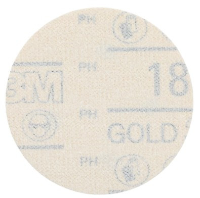 3M™ Hookit™ Gold Abrasive Disc 09213, 180, 3 in, No Hole
