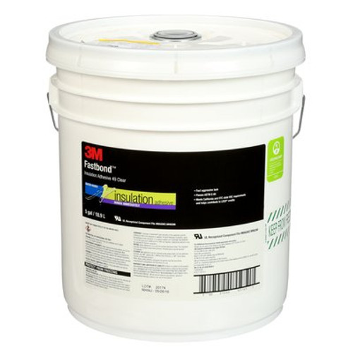3M™ Super 77™ Classic Spray Adhesive, Clear, 5 Gallon Pail - The Binding  Source