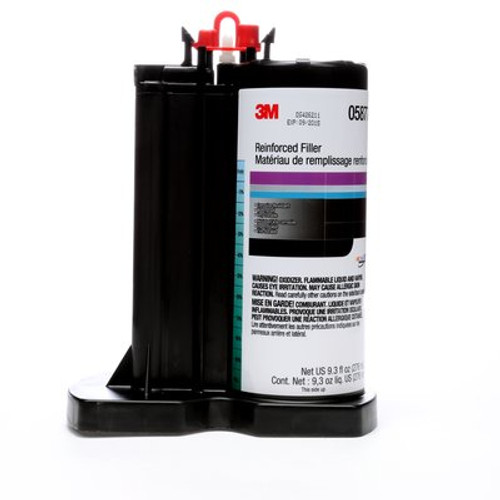 3M™ Reinforced Body Filler, 05877, 276 mL DMS Cartridge 3M™ Reinforced Body Filler, 05877, 276 mL DMS Cartridge