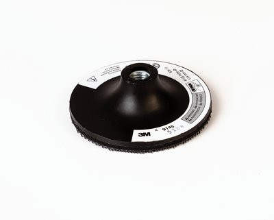 Two 3-Inch Roll Lock Holder / Mandrel Disc Pads - Heavy Duty, Made In USA (1/4" Shank)