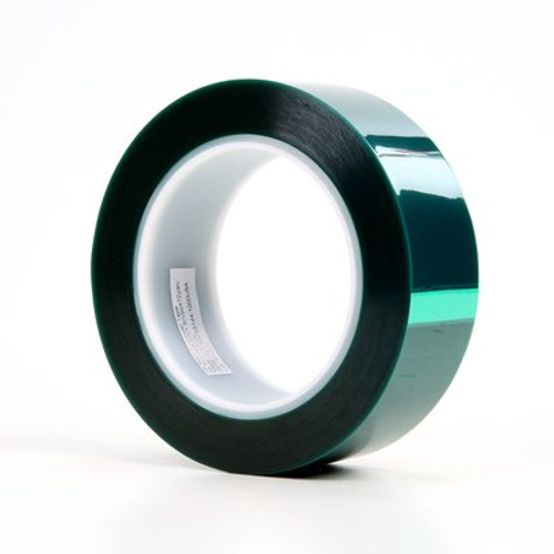 3M™ Polyester Tape 8992, Green, 1 1/2 in x 72 yd, 3.2 mil
