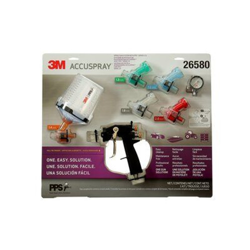 3M™ Accuspray™ ONE Spray Gun System with PPS™ Series 2.0 Spray Cup System 26580 3M™ Accuspray™ ONE Spray Gun System with PPS™ Series 2.0 Spray Cup System 26580