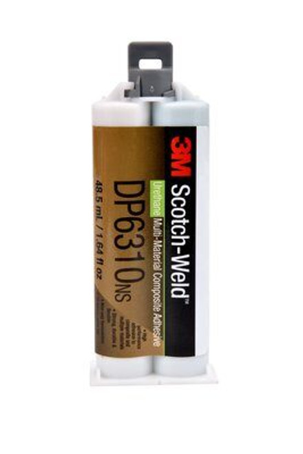 3M™ Scotch-Weld™ Multi-Material Composite Urethane Adhesive DP6310NS, Green, 48.5 mL Duo-Pak