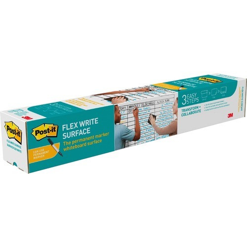 Post-it® Flex Write Surface, The Permanent Marker Whiteboard Surface Post-it® Flex Write Surface, The Permanent Marker Whiteboard Surface