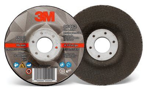 3M™ Cut & Grind Wheel, 06462, Type 27, 4-1/2 in x 1/8 in x 7/8 in 3M™ Cut & Grind Wheel, 06462, Type 27, 4-1/2 in x 1/8 in x 7/8 in