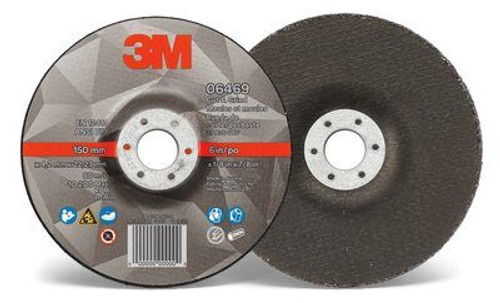 3M™ Cut & Grind Wheel, 06469, Type 27, 6 in x 1/8 in x 7/8 in 3M™ Cut & Grind Wheel, 06469, Type 27, 6 in x 1/8 in x 7/8 in