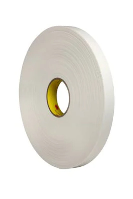 3M Double Coated Urethane Foam Tape 4032 Double Sided Durable Adhesive (1in  x 5yds) Attach, Bond, Mount & 4026 Natural Polyurethane Double Coated Foam