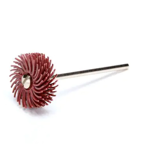 Scotch-Brite™ Radial Bristle Disc, 9/16 in x 1/16 in P220 Scotch-Brite™ Radial Bristle Disc, 9/16 in x 1/16 in P220