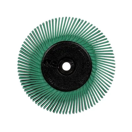 Scotch-Brite™ Radial Bristle Brush, 6 in x 1/2 in x 1 in 50 With Adapter Scotch-Brite™ Radial Bristle Brush, 6 in x 1/2 in x 1 in 50 With Adapter