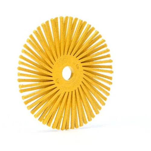 Scotch-Brite™ Radial Bristle Disc, 3 in x 3/8 in 80 Scotch-Brite™ Radial Bristle Disc, 3 in x 3/8 in 80