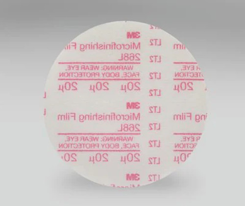 3M™ Hookit™ Microfinishing Film Disc 268L, Type D, 3 in x 7/8 in