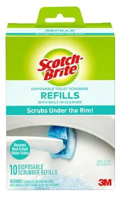 Scotch-Brite® Disposable Refills for Toilet Cleaning System, 558-RF-4, 4/1