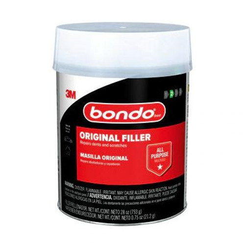 Bondo® Original Filler, OR-QT-ES, 28 oz (793.78 g)
