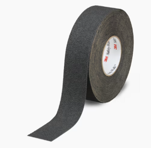3M™ Safety-Walk™ Slip-Resistant Medium Resilient Tapes and Treads 310, Black, 6 in x 24 in, Tread,