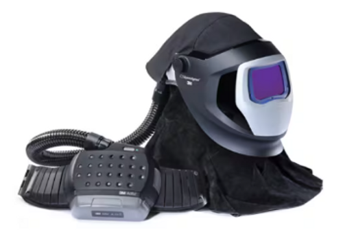 3M™ Adflo™ PAPR and Versaflo™ M-Series Helmet Kit Speedglas™ Welding Shield 38-1101-30iSW, LiIon Btry, 9100XXi