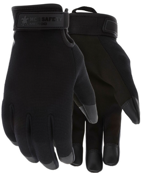 MCR Safety Mechanics Gloves, MB100 MCR Safety Mechanics Gloves, MB100