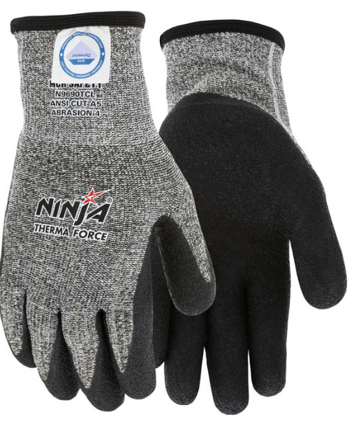 Ninja® Therma Force - Insulated Cut Resistant Work Gloves, N9690TC Ninja® Therma Force - Insulated Cut Resistant Work Gloves, N9690TC