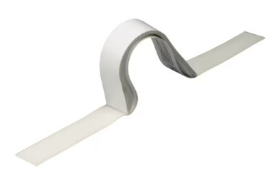 DT-1575A Carry Handle, White, 1 in x 17 in x 3 in, (25 Handle/Pad)
