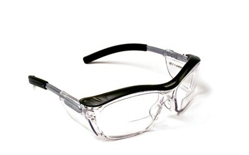 3M™ Nuvo™ Reader Protective Eyewear, 11434-00000-20 Clear Lens, Gray Frame, +1.5 Diopter