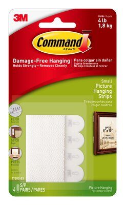 Command™ Small Picture Hanging Strips 17202ES - The Binding Source
