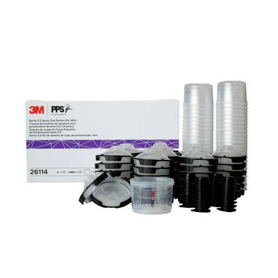 3M™ PPS™ Series 2.0 Spray Cup System Kit 26114, Mini (6.8 fl oz, 200