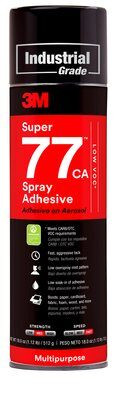 3M Super 77 spray adhesive 10.7 oz. - Low VOC