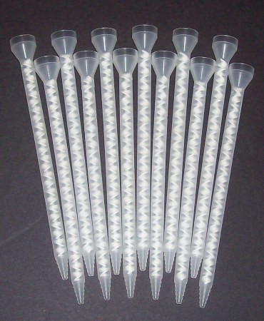 3M™ Scotch-Weld™ EPX Mixing Nozzle, White Helical, 200mL and 400mL