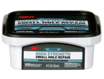 3M™ High Strength Small Hole Repair, 8 oz, SHR-8-BB
