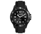 Watch, Unisex with Silicone Strap