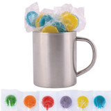 Corporate Colour Lollipops in Java Mug