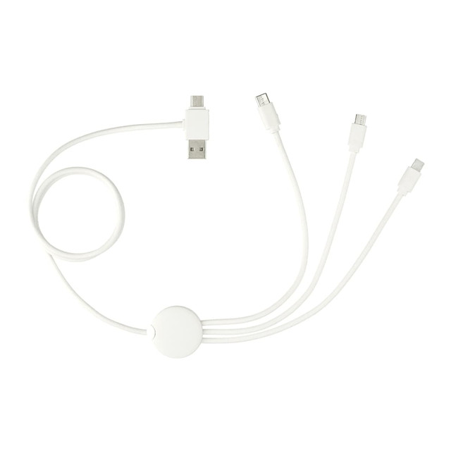 5-in-1 Charging Cable with Antimicrobial Additive