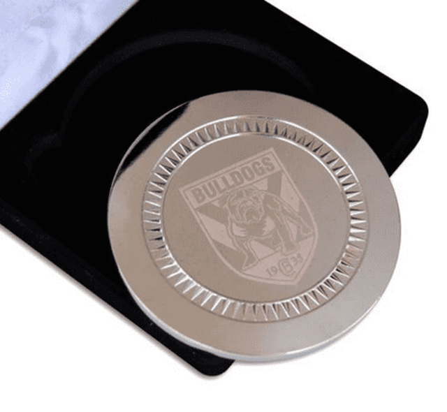Superior 70mm Medallion With Engraved Logo - In Velvet Case