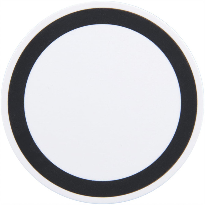 Freal Wireless Charging Pad, White/Solid Black