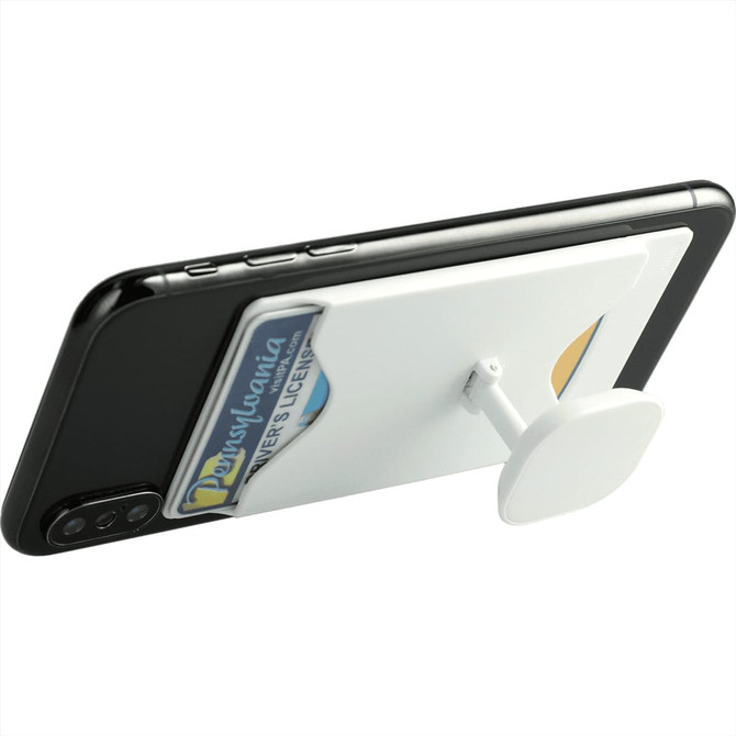 Phone Holder with Card Wallet