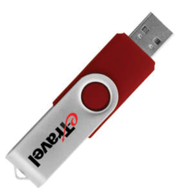 Durban 2 GB Flash Flip USB Drive